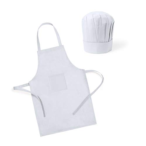 Subito disponibile Grembiule da Cucina con Cappello Cuoco Chef in TNT per...