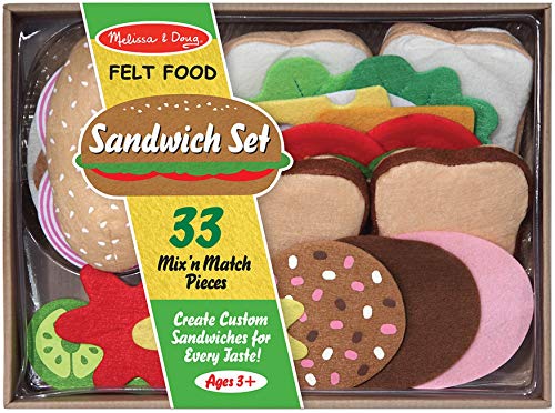 Melissa & Doug Toys - Felt Food - Sandwich Set